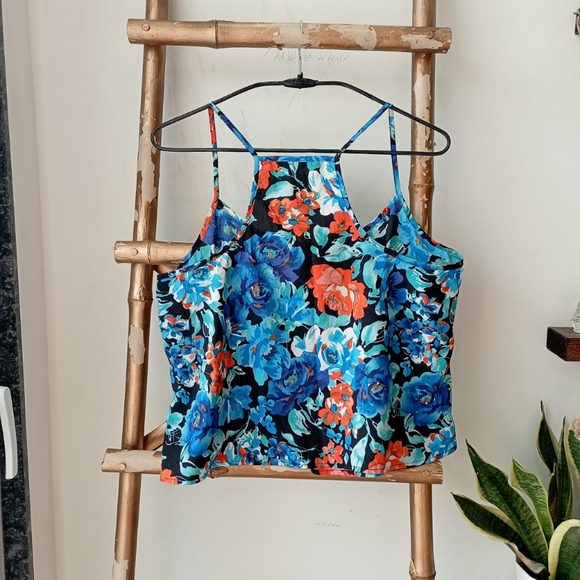 💚 Papaya Floral Crop Top - Picture 14 of 16